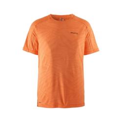 CRAFT ADV HiT SS Structure 1912457 pánské triko - oranžová (579000) CRAFT ADV HiT SS Structure 1912457 pánské triko - oranžová (579000)