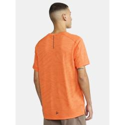 CRAFT ADV HiT SS Structure 1912457 pánské triko - oranžová (579000)