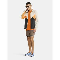 CRAFT ADV HiT SS Structure 1912457 pánské triko - oranžová (579000)