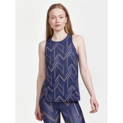 Craft ADV HiT W 1912471 dámský nátělník - tmavě modrá se vzorem (396791)