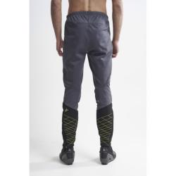 Craft ADV Nordic Training Tights 1908164 pánské kalhoty - šedá se žlutou (995999)