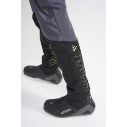 Craft ADV Nordic Training Tights 1908164 pánské kalhoty - šedá se žlutou (995999)