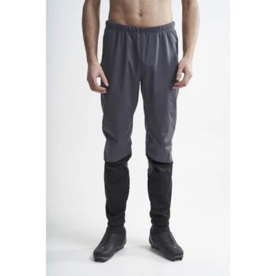 Craft ADV Nordic Training Tights 1908164 pánské kalhoty - šedá se žlutou (995999)