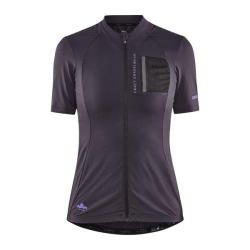 Craft ADV Offroad W 1910581 cyklodres - šedá + Force CHARM LADY černé cyklokraťasy