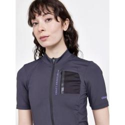 Craft ADV Offroad W 1910581 cyklodres - šedá + Force CHARM LADY černé cyklokraťasy