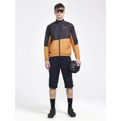 Craft ADV Offroad Wind 1910572 pánská cyklobunda - tmavě šedá s oranžovou (992574)