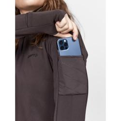 CRAFT ADV SubZ LS 2 W 1913625 dámské triko - hnědá (281000)