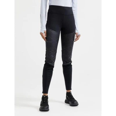 Craft ADV SubZ Lumen Padded Tights 2 W 1911322 dámské kalhoty POUZE M - černá (VÝPRODEJ)