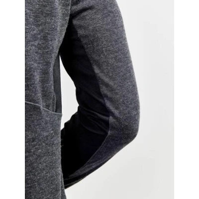 CRAFT ADV SubZ Wool LS 2 1911332 pánské triko - černá (999000)