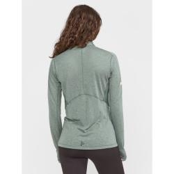 CRAFT ADV SubZ Wool LS 2 W 1911314 dámské triko - zelená (626200)