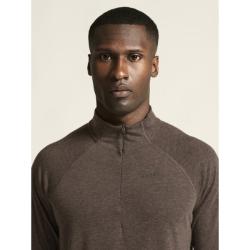 CRAFT ADV SubZ Wool LS 3 1915137 pánské triko - hnědá (286200)