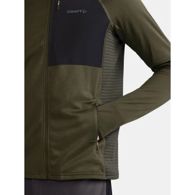 Craft ADV Tech Fleece Thermal 1911662 pánská mikina - zelená (680999)