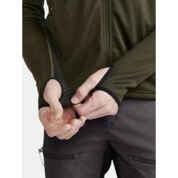 Craft ADV Tech Fleece Thermal 1911662 pánská mikina - zelená (680999)