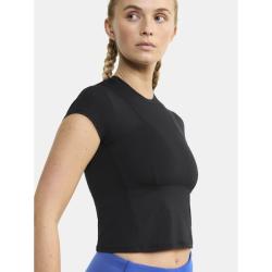 Craft ADV Tone Cropped W 1914694 dámské triko - černá (999000)