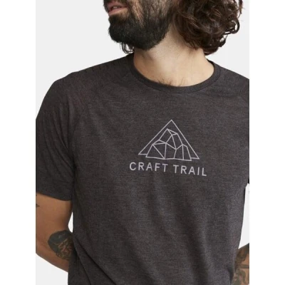 CRAFT ADV Trail Wool SS 1913721 pánské triko - černá (999200(999M))