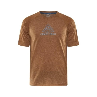 CRAFT ADV Trail Wool SS 1913721 pánské triko - hnědá (685200)