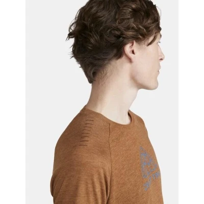 CRAFT ADV Trail Wool SS 1913721 pánské triko - hnědá (685200)