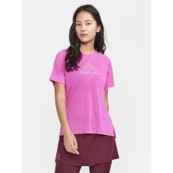CRAFT ADV Trail Wool SS W 1913722 dámské triko - růžová (474200)