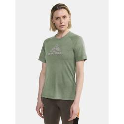 CRAFT ADV Trail Wool SS W 1913722 dámské triko - zelená (626200)