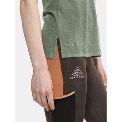 CRAFT ADV Trail Wool SS W 1913722 dámské triko - zelená (626200) POUZE M (VÝPRODEJ)