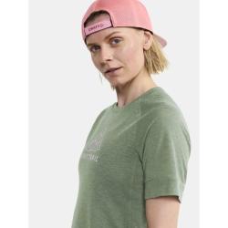 CRAFT ADV Trail Wool SS W 1913722 dámské triko - zelená (626200) POUZE M (VÝPRODEJ)