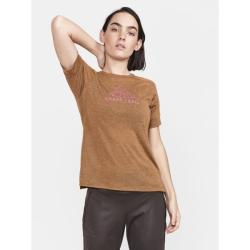 CRAFT ADV Trail Wool SS W 1913722 dámské triko - hnědá (791200)