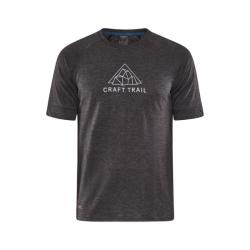 CRAFT ADV Trail Wool SS 1913721 pánské triko - černá (999200(999M))