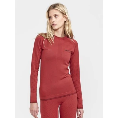 Craft ADV Warm Intensity LS W 1912644 dámské triko - červená (421447)