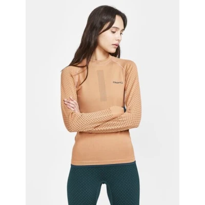 Craft ADV Warm Intensity LS W 1912644 dámské triko - oranžová (716678)