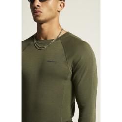 Craft ADV Wool Merino RN LS 1913755 pánské triko - zelená (664000)