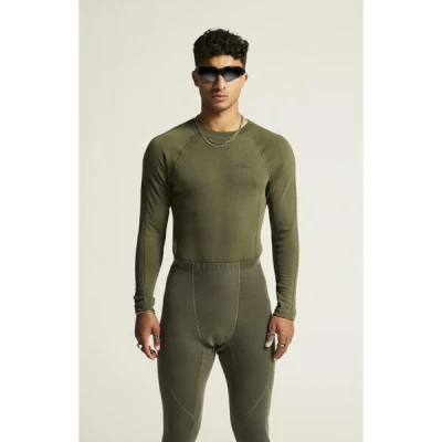 Craft ADV Wool Merino RN LS 1913755 pánské triko - zelená (664000)