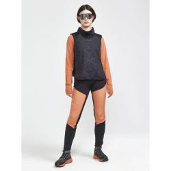 Craft ADVubZ Tights 2 W 1911313 dámské kalhoty - černá s oranžovou (999732)