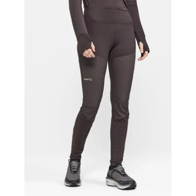 CRAFT ADV SubZ Tights 3 W 1913623 dámské kalhoty - hnědá (281000)