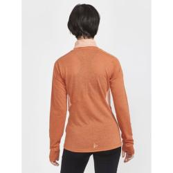 Craft ADVubZ Wool LS 2 W dámské triko - oranžová (732000)