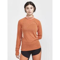 Craft ADVubZ Wool LS 2 W dámské triko - oranžová (732000)
