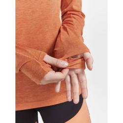 Craft ADVubZ Wool LS 2 W dámské triko - oranžová (732000)