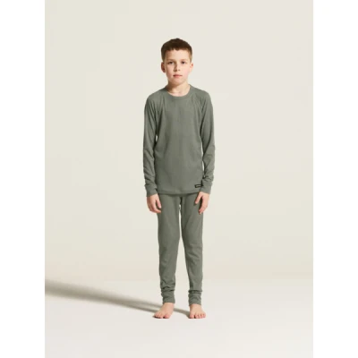 Craft Baselayer 2 JR juniorský set - zelená (C18164-6470)
