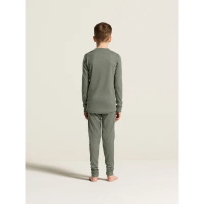 Craft Baselayer 2 JR juniorský set - zelená (C18164-6470)
