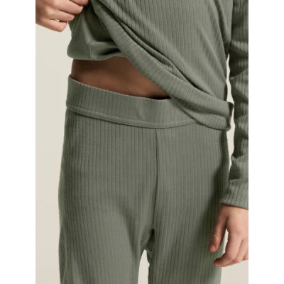Craft Baselayer 2 JR juniorský set - zelená (C18164-6470)