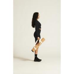 Craft Collective Rib Cropped LS W 1916014 dámský top - černá (999000)