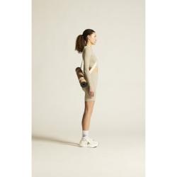 CRAFT Collective Rib Cropped LS W 1916014 dámský top - hnědá (608000)