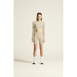 Craft Collective Rib Short Tights W 1916016 dámské kalhoty - hnědá (608000)