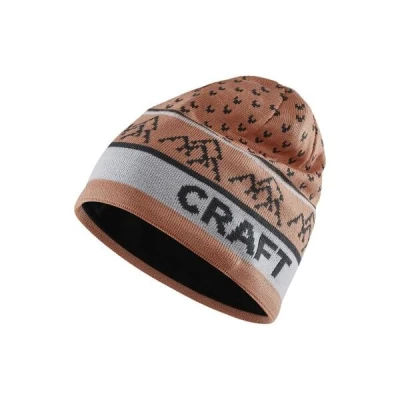Craft CORE Backcountry Knit 1912379 čepice - oranžová (716914) Craft CORE Backcountry Knit 1912379 čepice - oranžová (716914)