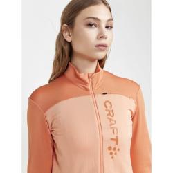 Craft CORE Bike SubZ LS W 1911429 dámský cyklodres - oranžová (716732)