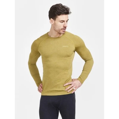 Craft CORE Dry Active Comfort LS 1911157 pánské triko - hnědá (B237000)