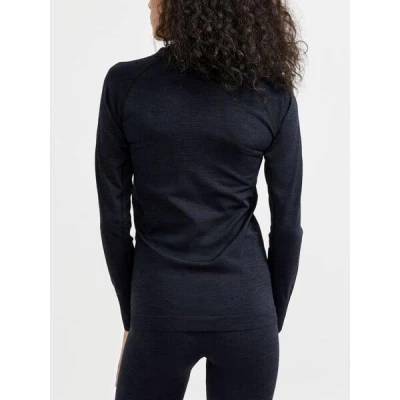 Craft CORE Dry Active Comfort LS W 1911168 dámske tričko - čierna (999000)