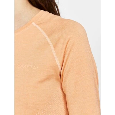 Craft CORE Dry Active Comfort LS W 1911168 dámské triko - oranžová (B716000)