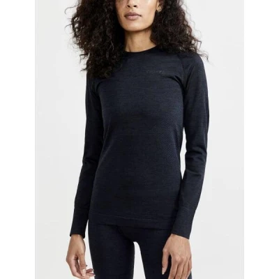 Craft CORE Dry Active Comfort LS W 1911168 dámske tričko - čierna (999000)