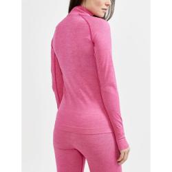 Craft CORE Dry Active Comfort Zip W 1911167 dámské triko - růžová (B738000)