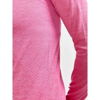 Craft CORE Dry Active Comfort Zip W 1911167 dámské triko - růžová (B738000)